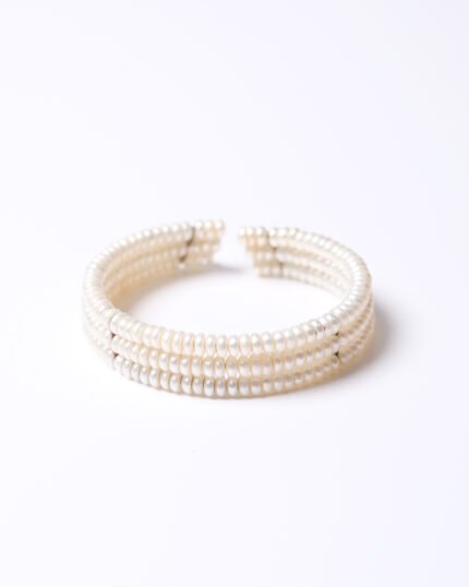 Bracciale a tre fili di perla